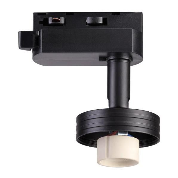 Трековый светильник Novotech Unit 370618, черный, 10x6x6см, GU10, 50W