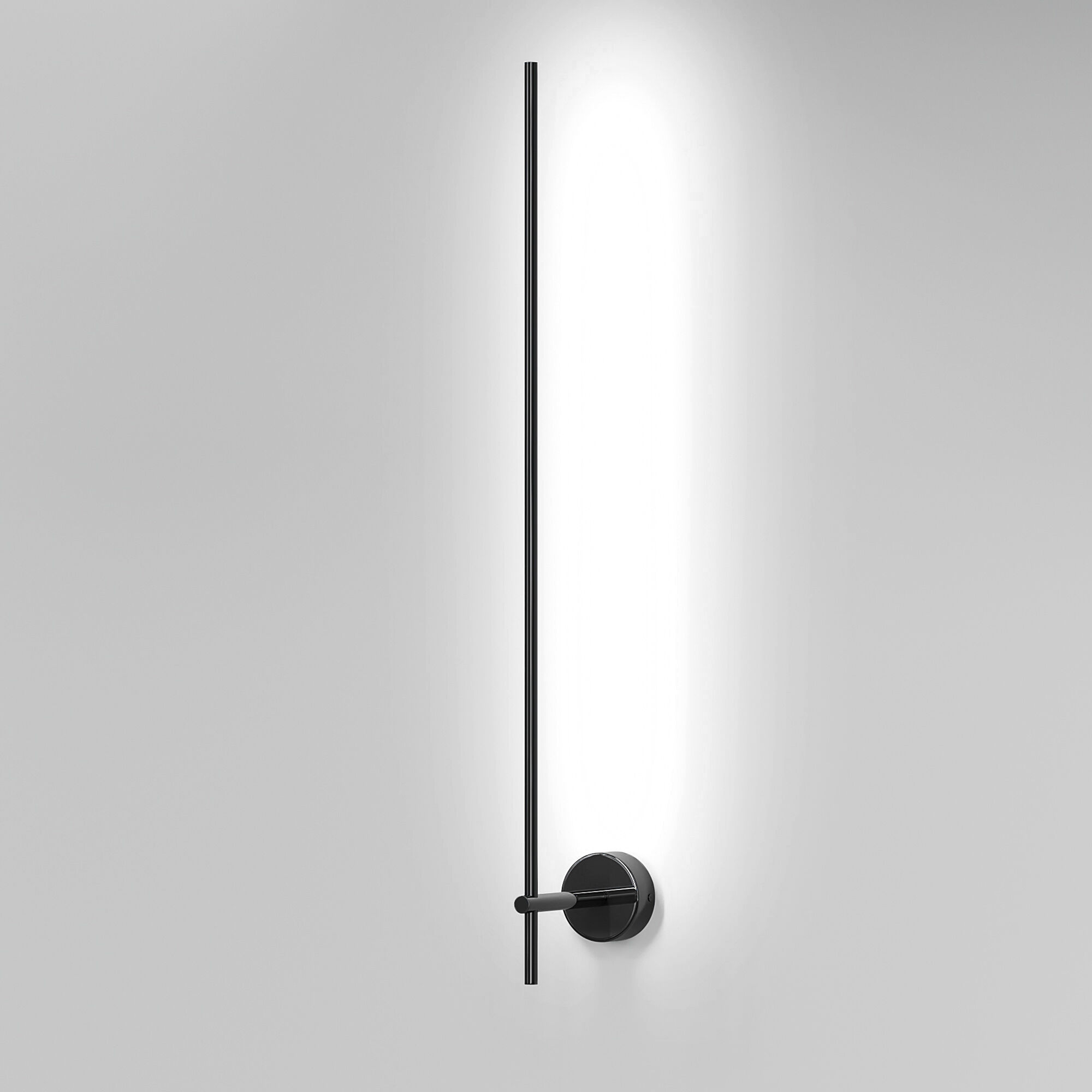 Бра 80 см, 16W, 4000K, Elektrostandard 40132/LED, черный жемчуг