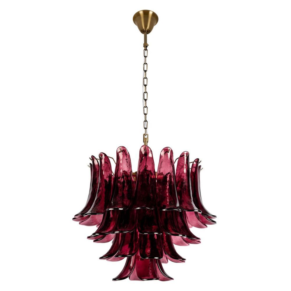 Подвесная люстра 60 см, Loft IT Lilou 10600/600 Burgundy, бронза