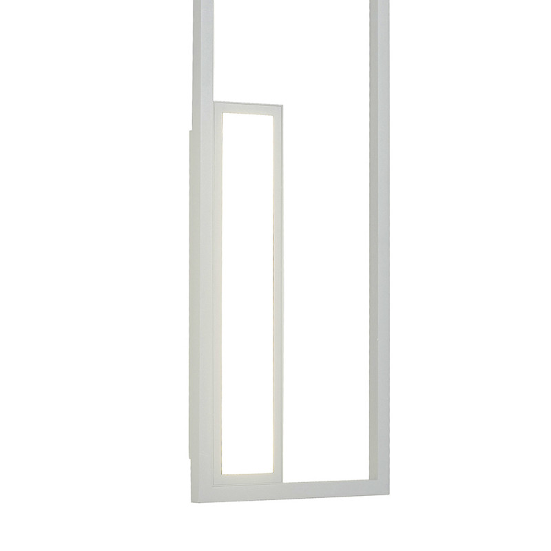 Бра 25*6,6*100 см, LED *  49W, 3000К Mantra Boutique 7662, белый