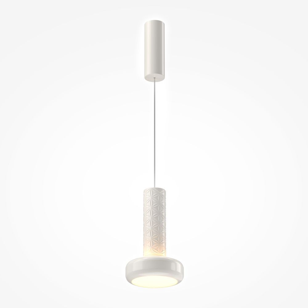 Подвесной светильник *16*55-345 см, *LED*15W, 3000K, Maytoni Esoteric MOD514PL-L15W3K, Белый