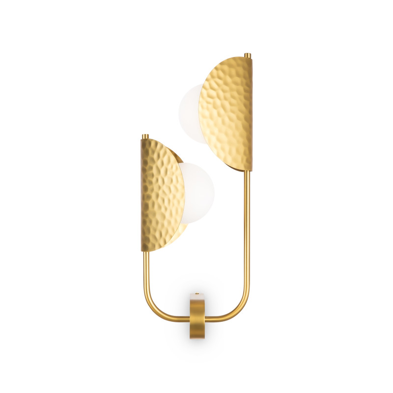 Бра 21*17 см, G9 2 40W, К, Латунь Maytoni Tropic MOD164WL-02BS1