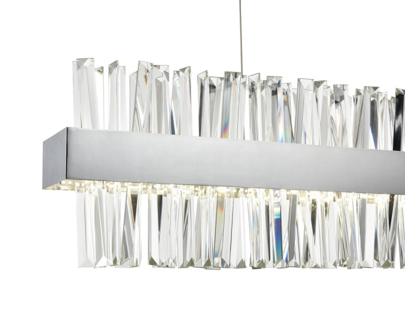 Подвесной светильник 9*81*140 см, 2*LED хром Vele Luce Calabria VL3073P11