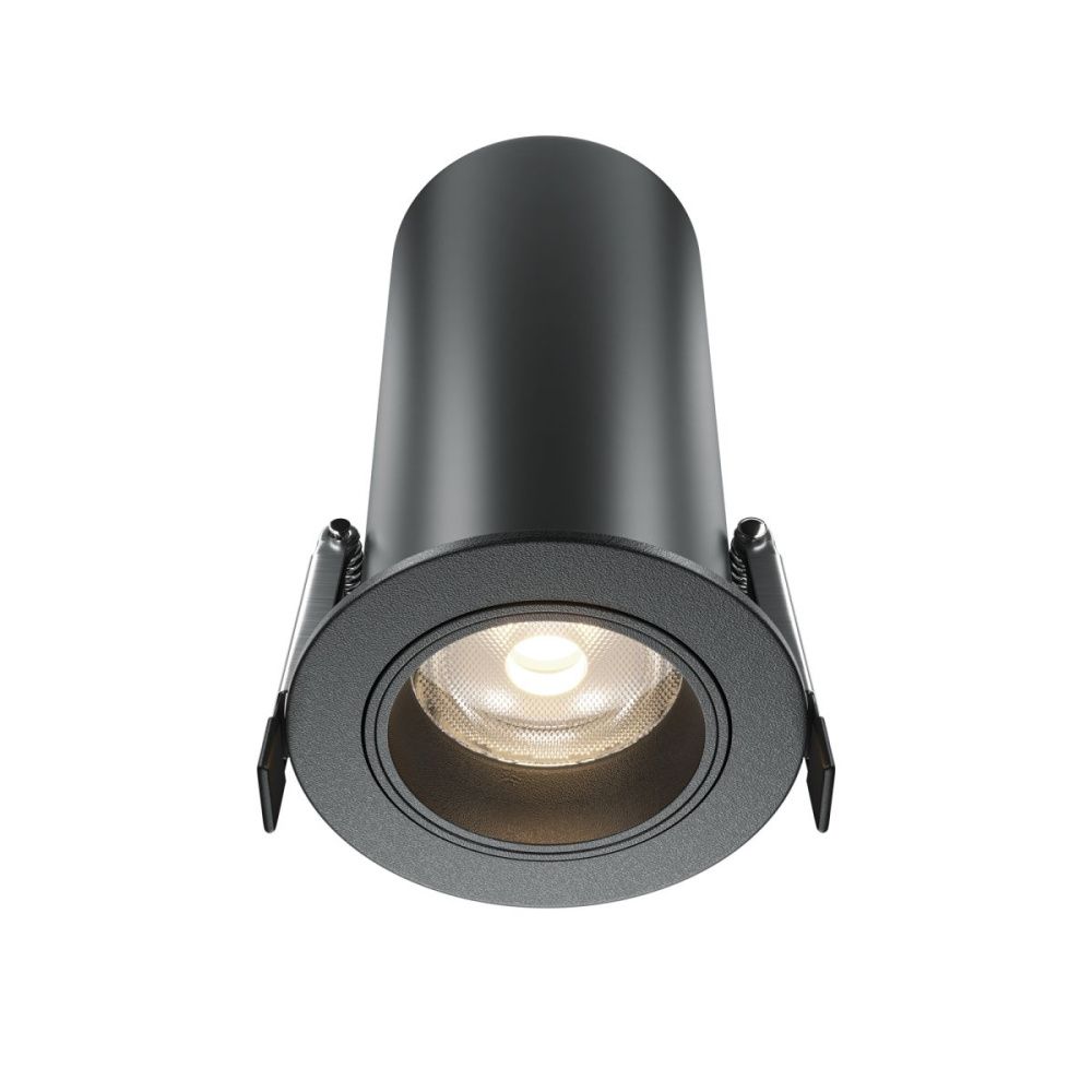Встраиваемый спот 7,5 см, 12W, 4000K, Maytoni Technical Focus Led Technical DL125-L12-4K-B, черный