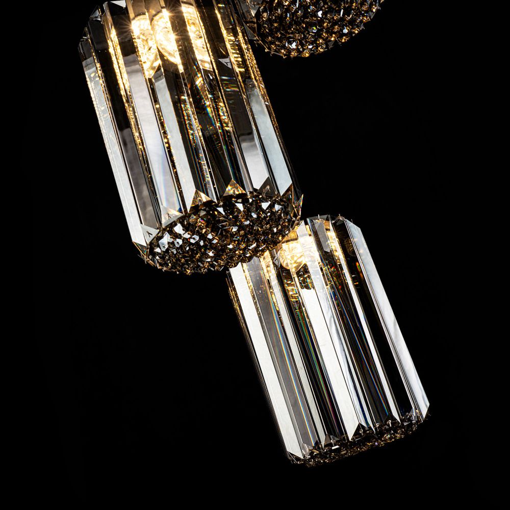 Светильник *22*20 см, LED*29W, 4000K, Modelux  ML.1398.3, Латунь