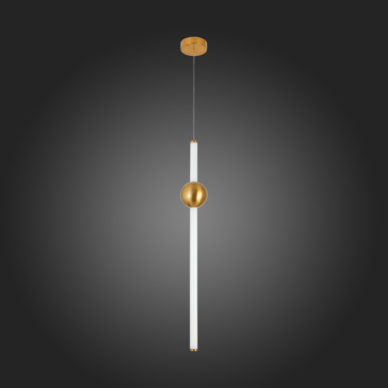 Светильник подвесной 12 см, 18W 4000K ST LUCE ANGURRA SL1222.213.01 Золотистый