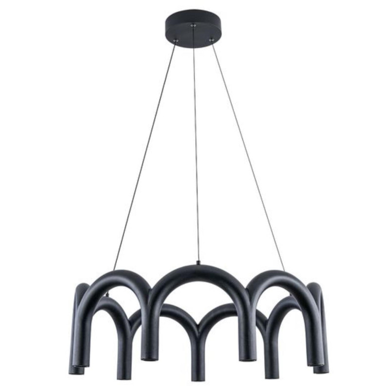 Подвесной светильник 60*175 см, LED, 45W, 3000К, Arte Lamp Warhol A3258LM-45BK черный