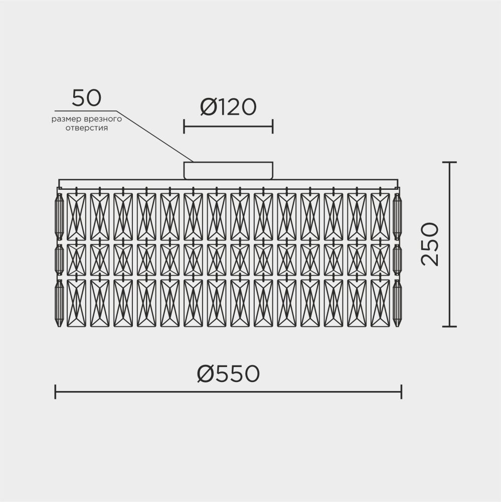 Потолочная люстра MODELUX ML.90344.9 GD