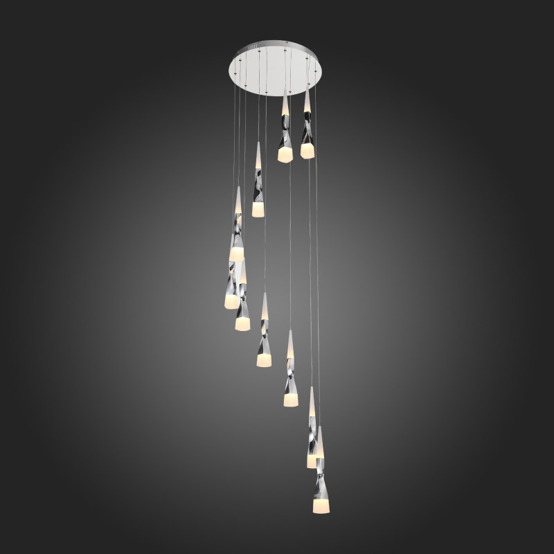 Светильник подвесной 45 см, 70W 3000K ST LUCE BOCHIE SL405.103.10 Хром
