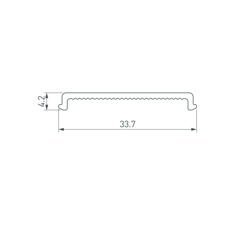Экран Arlight 017445 200*3,4* см. Цена указана за 2 метра. Продается кратно 2 метрам.