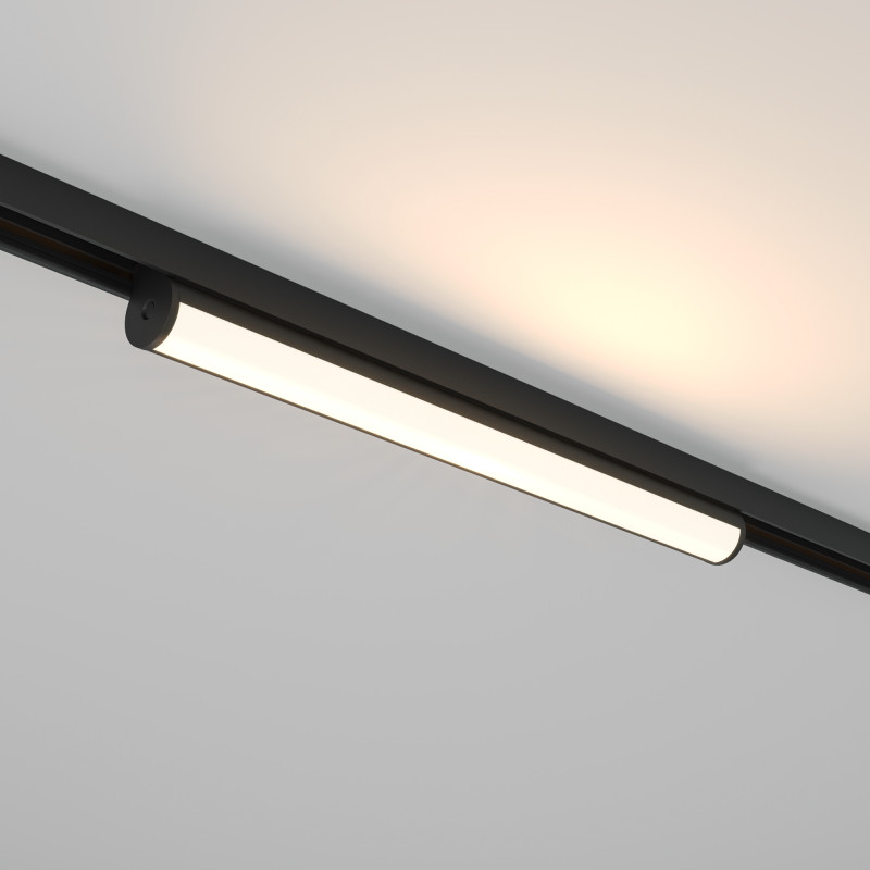 Светильник на шине 23,8*2*2,5 см, LED, 12W, 3000-6000К, Maytoni Technical Basis Rot TR183-1-12WTW-B черный