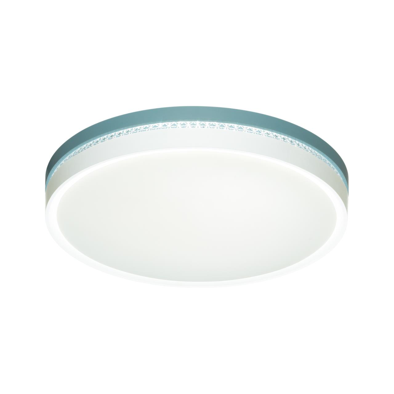Светильник *41,5*9,7 см, LED 1*48W, 4000 К, Sonex Nohava Blue 7669/DL, белый/голубой