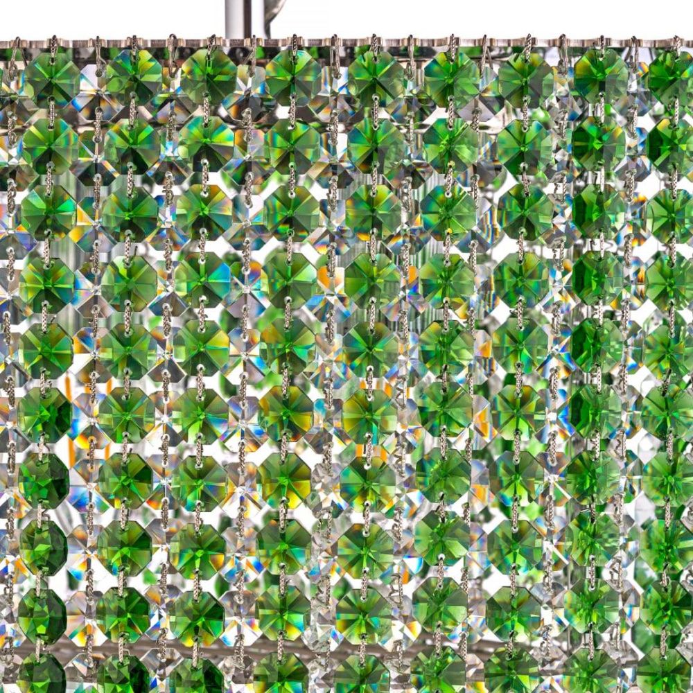 Люстра **2 см, 6*E14*40W, Dio D`arte Liano Liano E 1.5.60X30.104 N, никель