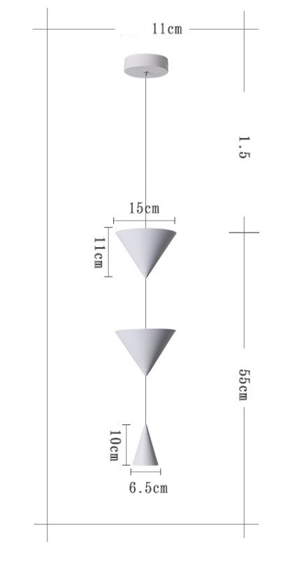 Подвесной светодиодный светильник Inodesign Lester White 44.1155