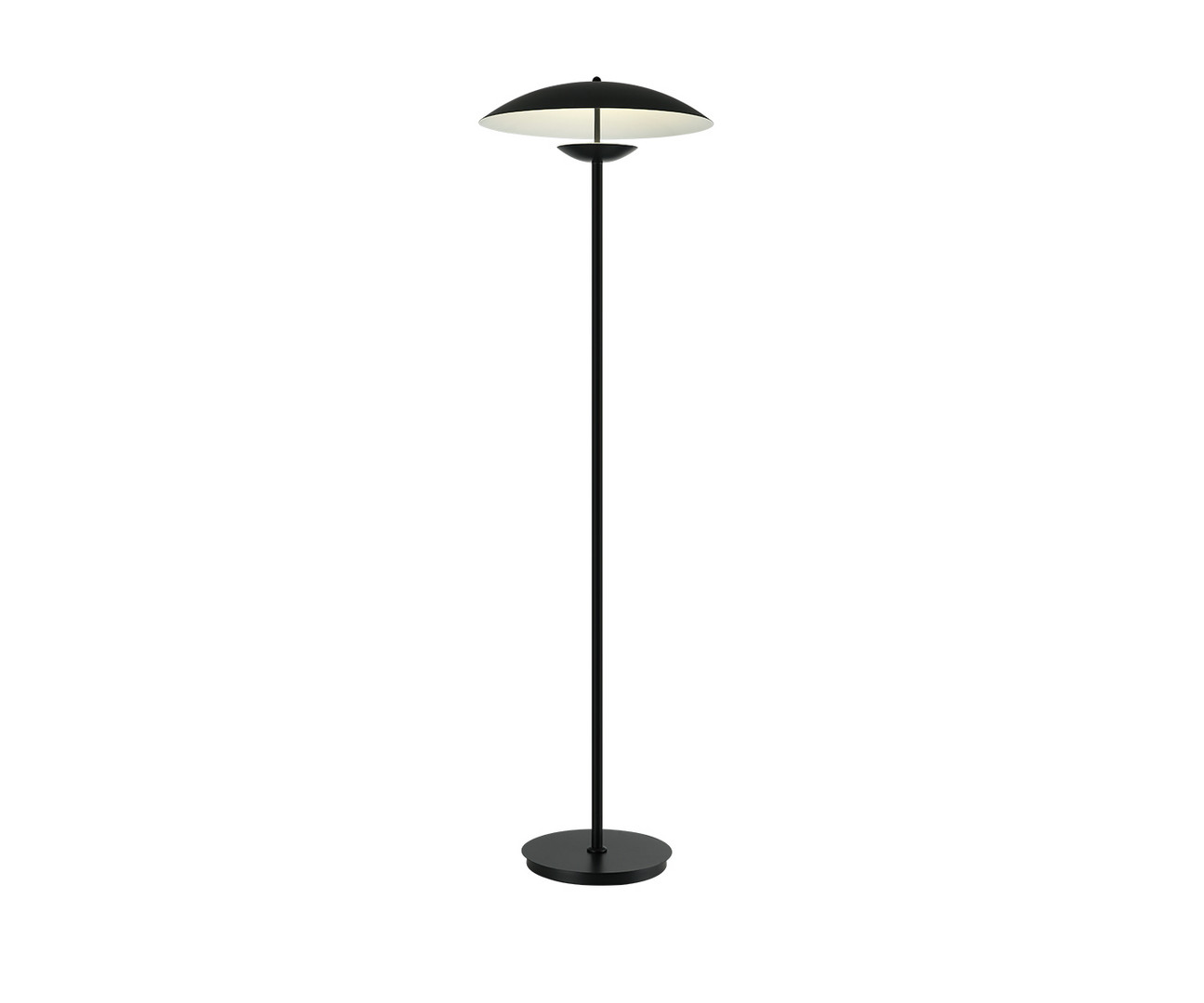 Торшер 160 см, 8W, 4000K, Kink Light 08467-45F,19, черный
