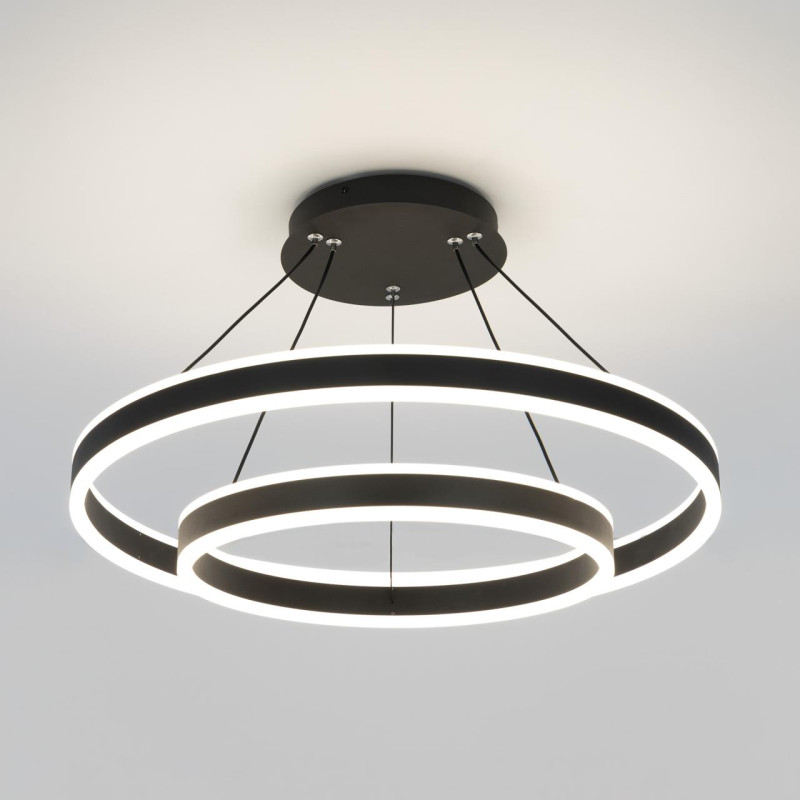 Светильник 60 см, 108W, 3000-5500 К Черный Citilux Дуэт CL719641