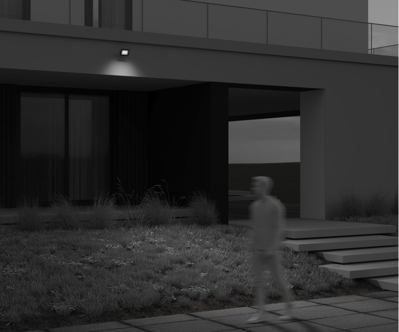 Прожектор 16 см, 30W, 6500K, Maytoni Flood FL001-L30B6K, черный