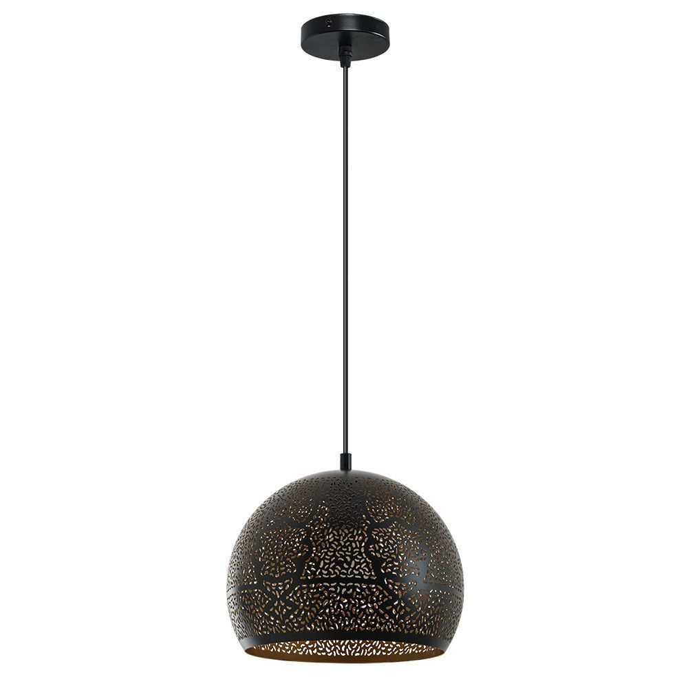 Подвесной светильник 25 см, Arte Lamp Celesta A7058SP-1BK, черный