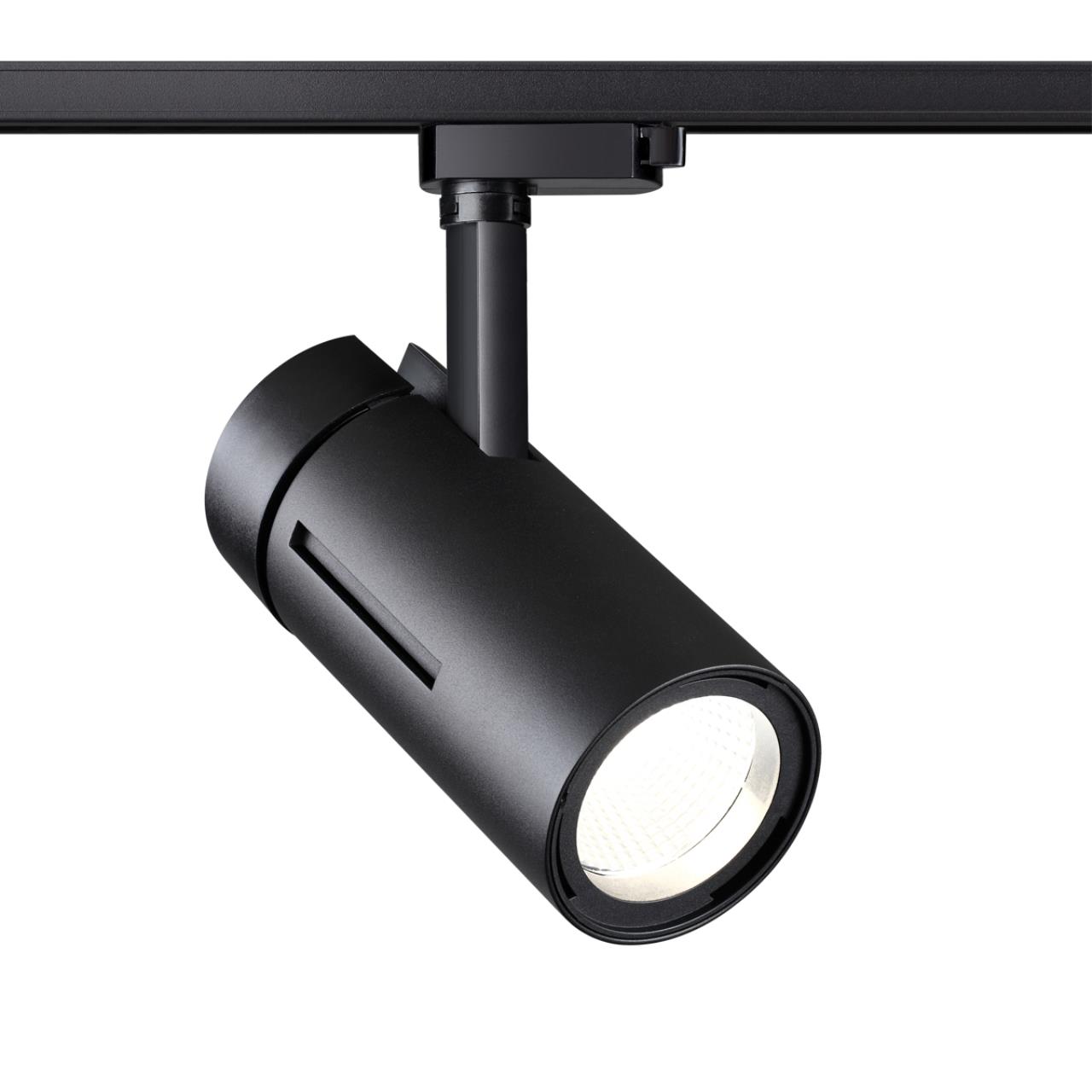 Трековый светодиодный светильник Novotech Dep 358593, 30W LED, 4000K, черный