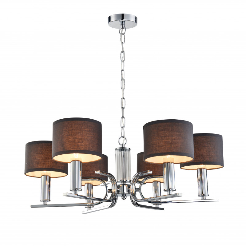 Подвесная люстра Favourite Ignitus 2599-6P, D710*H430/1480, хром