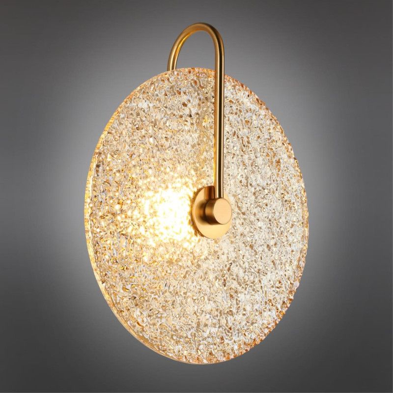 Бра 12*28*33 см, 1*LED, 5W, 3000K, Aployt Luca APL.329.41.05, латунный