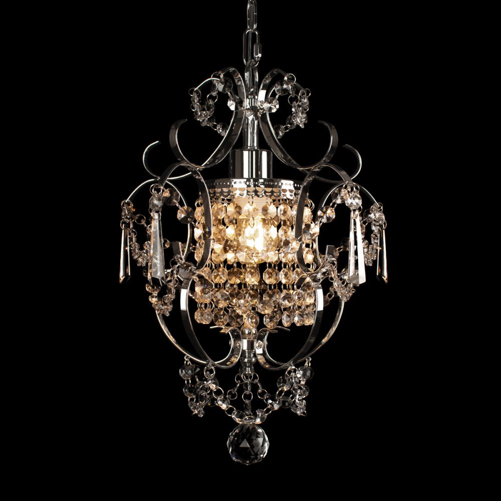 Подвесной светильник 27 см, Loft IT Burlesque 10417 CR, хром