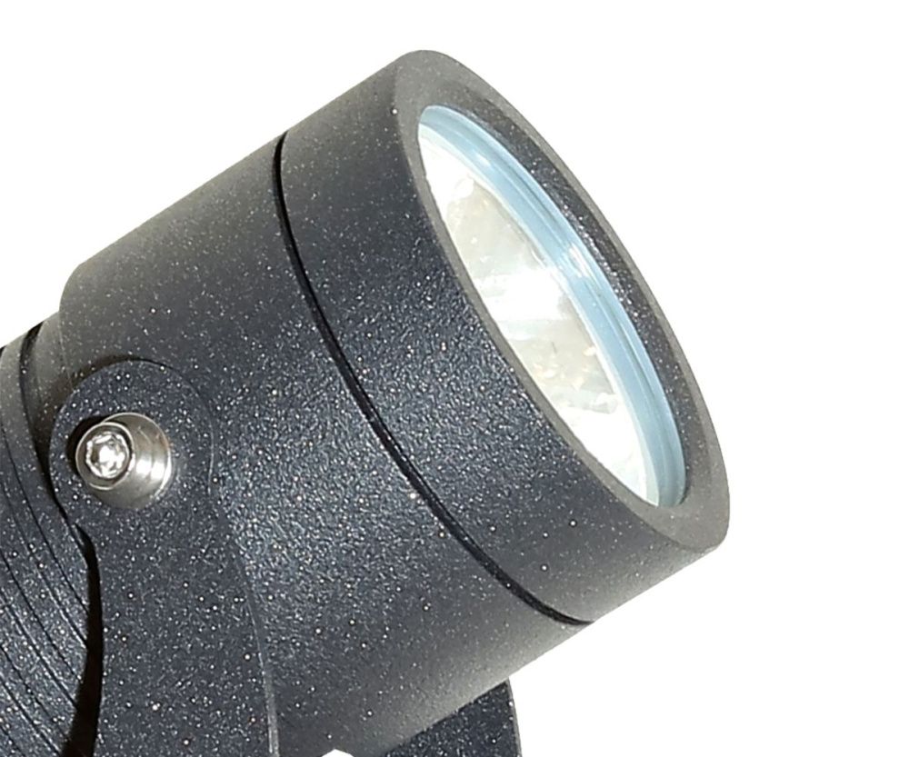 Фасадный светильник 12 см, 8W, 3000K, Kink Light Ласси 09328,19, черный