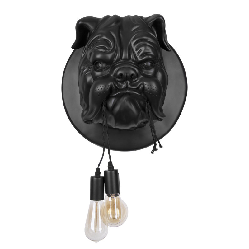 Светильник *41 см, 3*E27*W, Loft It 10177 Black Bulldog, Черный