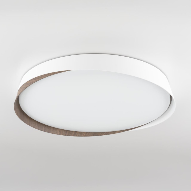 Светильник 52 см, 68W, 3000-5500K, 5800Lm, 21 м2 CL754450G BONNY Белый+Венге LED с пультом