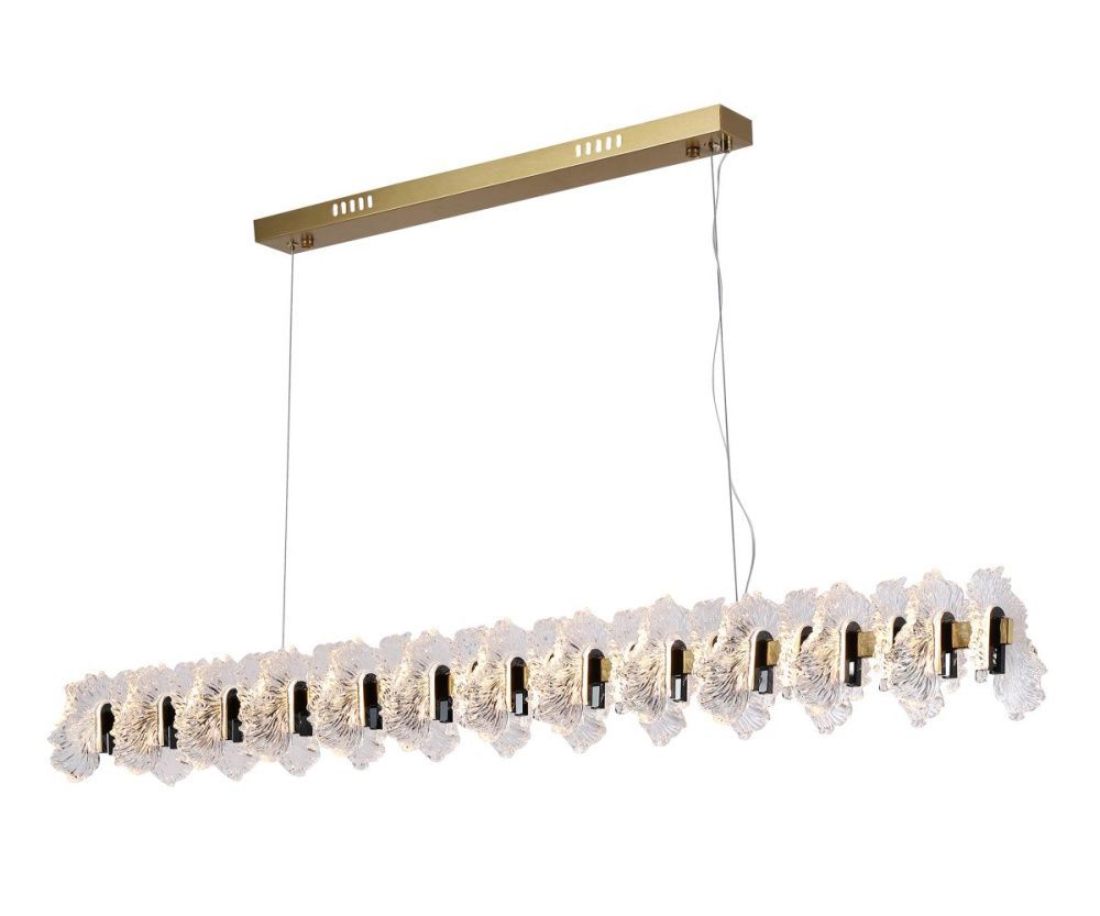 Подвесная люстра 120 см, 40W, 3000K, Kink Light Мару 07695-120L,36-29, латунь