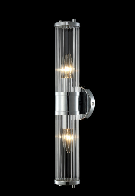 Подсветка 44 см см, Crystal Lux SANCHO AP2 CHROME Хром