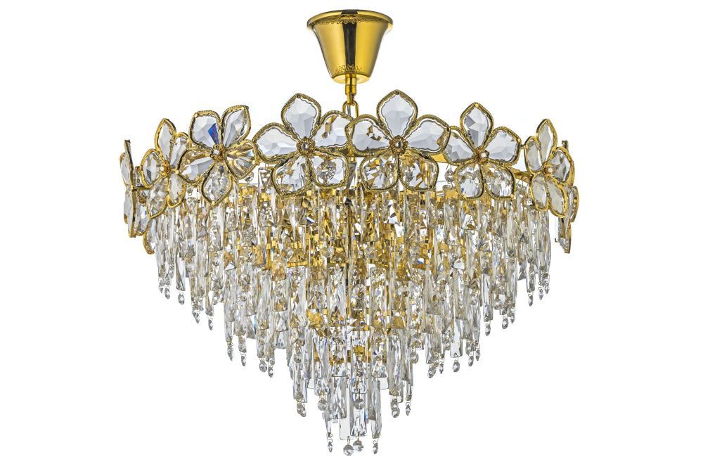 Люстра подвесная *60*41 см, 11*E14*40W, Arti Lampadari Neuronano Neuronano E 1.5.60.100 G, золото