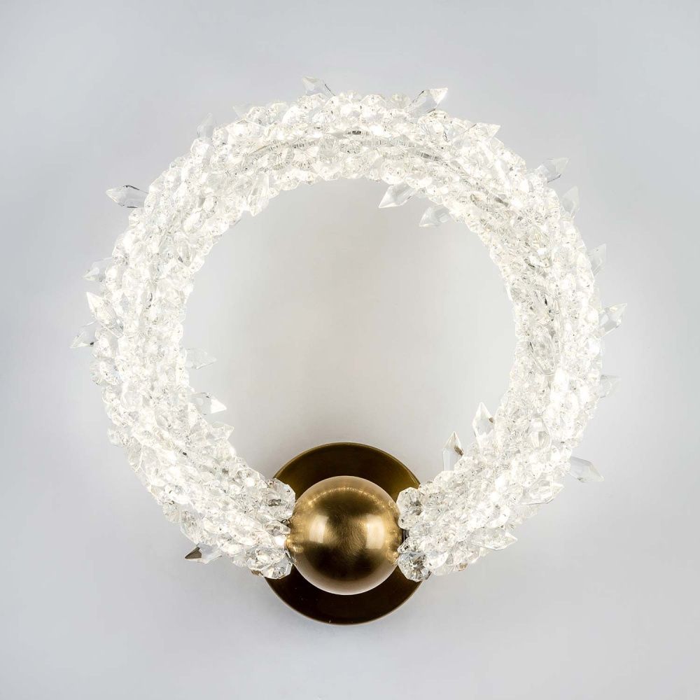 Настенный светильник 27*12*0,0000 см, LED 15W, 3000 / 6000K, Латунь MODESTYLE MS.6006.280