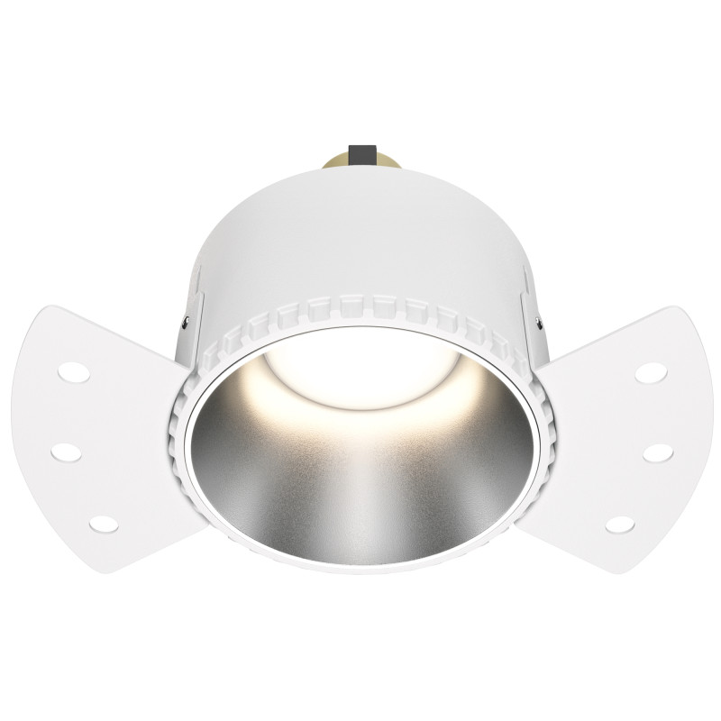 Светильник 14 см, Maytoni Downlight Share DL051-01-GU10-RD-WS, серебро