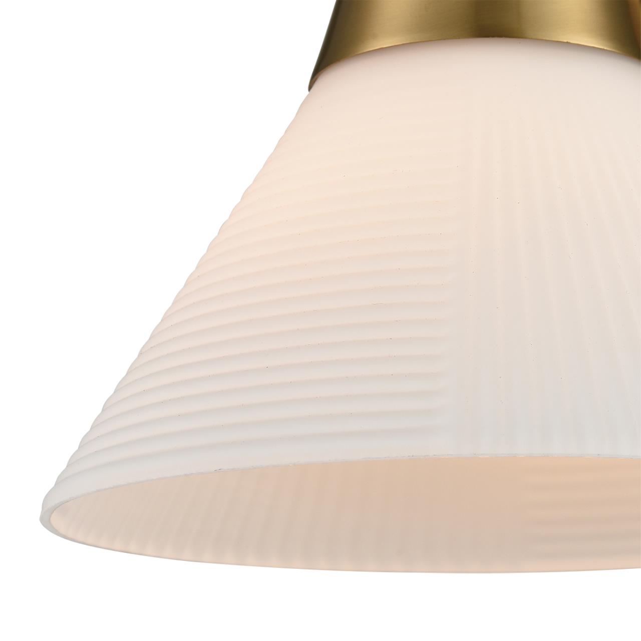 Бра 22*17,5 см, 1*E27 Lumion Corne 8113/1W латунь
