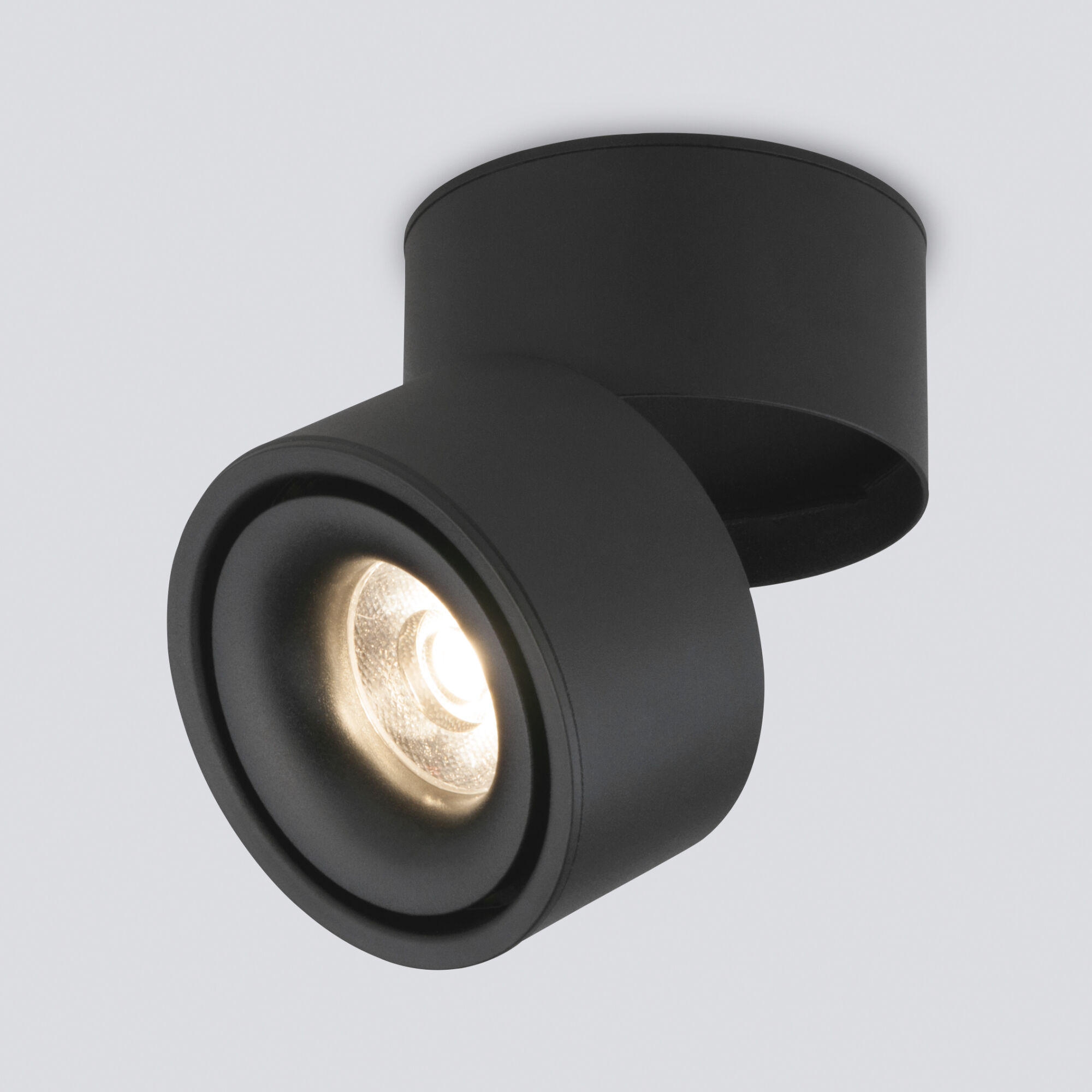 Точечный светильник LED 15W, 3000 К, 0*0*0 см, черный, Elektrostandard Klips DLR031