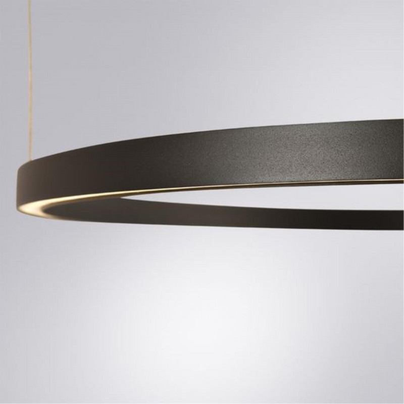 Люстра 60*150 см, 1*LED 42W 4000K черный Arte Lamp Smooth A2223SP-1BK