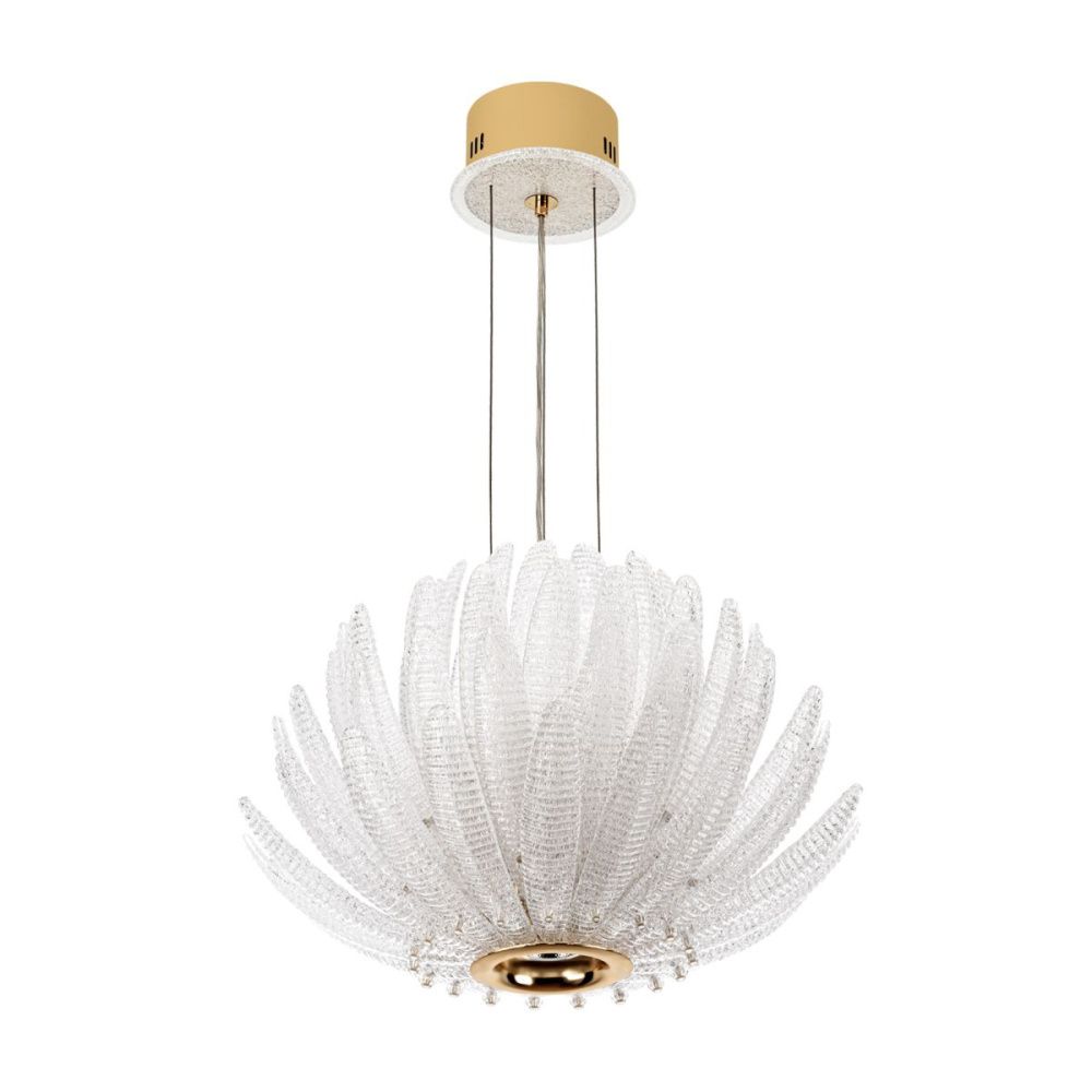 Подвесная люстра 50 см, 60W, 4000K, Modelux ML.9555.500 CP, шампань