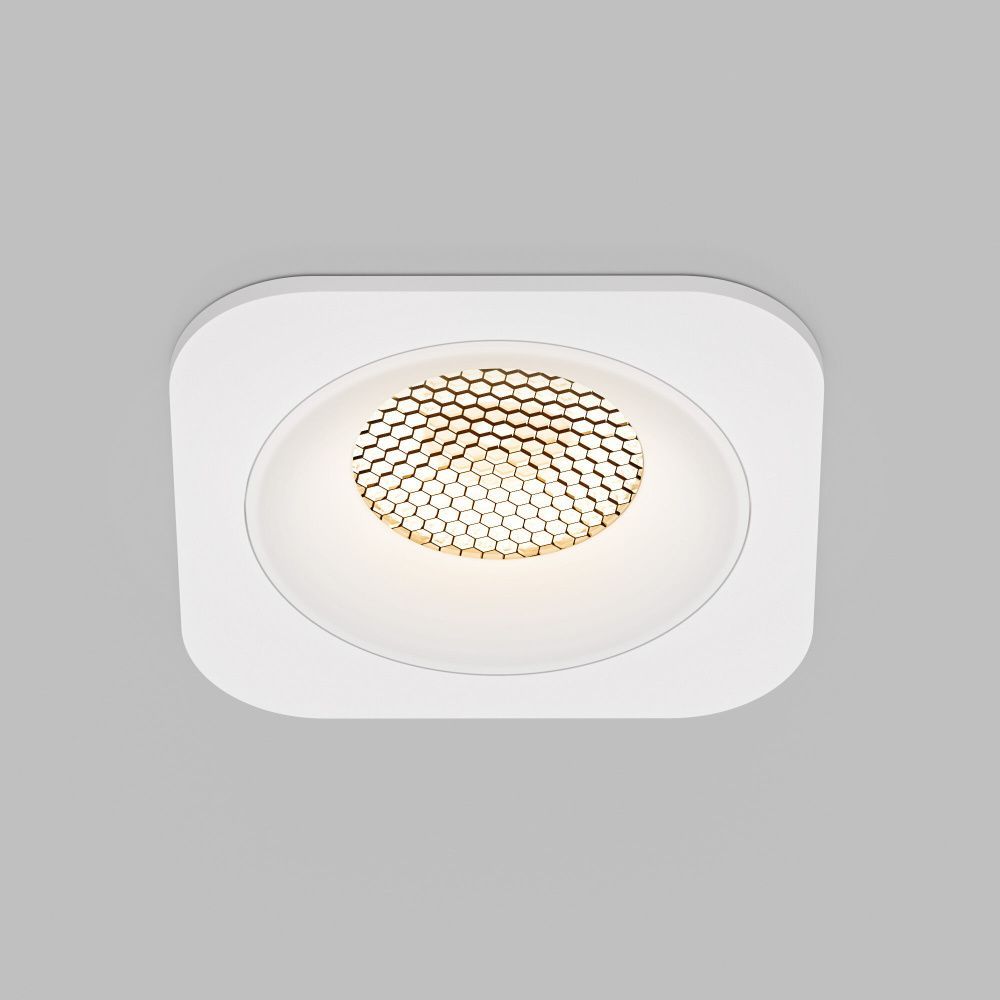 Светильник встраиваемый Tetro 10W 3000K белый IP44 15276/LED Elektrostandard  4690389217869, a071310