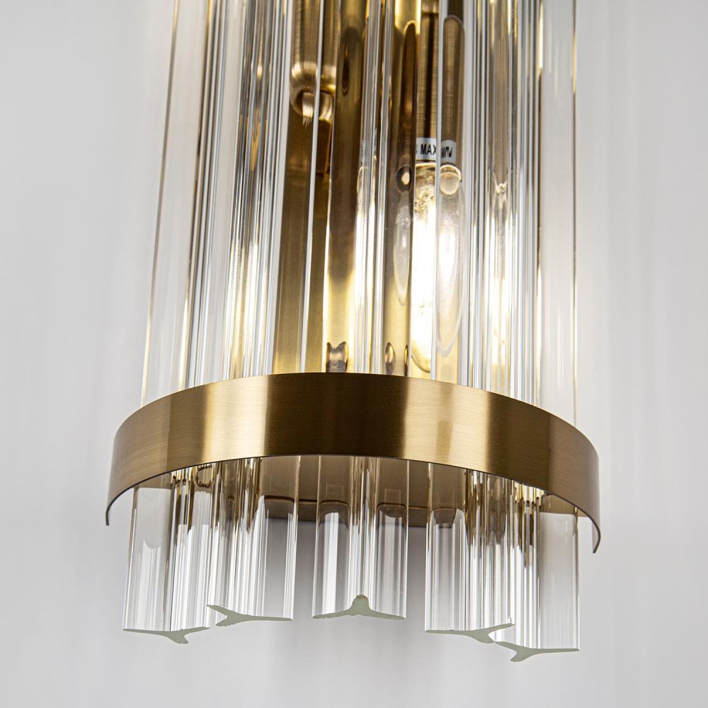 Бра 17*10*40 см, Е14 2x40W, Золото MODELUX ML.514.02 GD