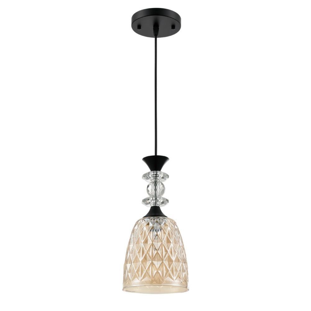 Светильник подвесной 80 см, 1*E27*60W, Lumion Elenika 8056/1A, черный