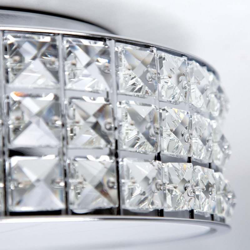 Потолочный светильник Citilux Портал CL324131 хром 3*Е14 диаметр 31 см