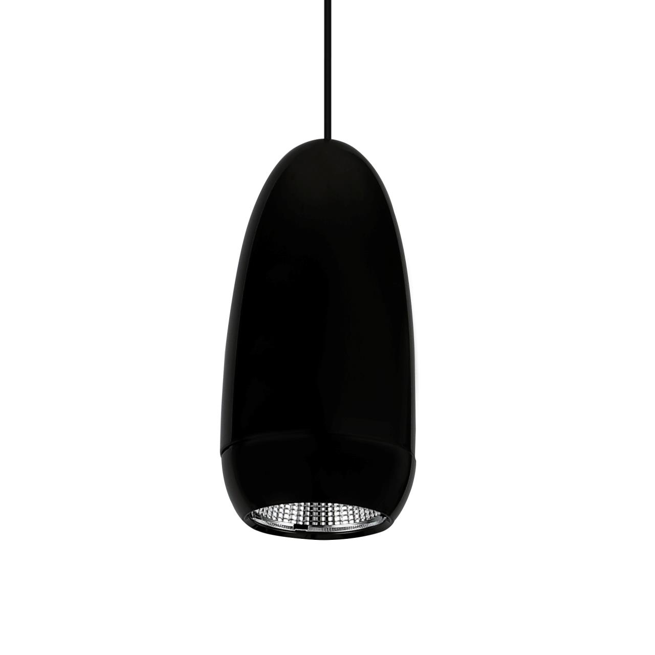 Подвесной светильник 11*5,5*200 см, LED 5W, 4200K, Черный LED4U L8756-1 BK