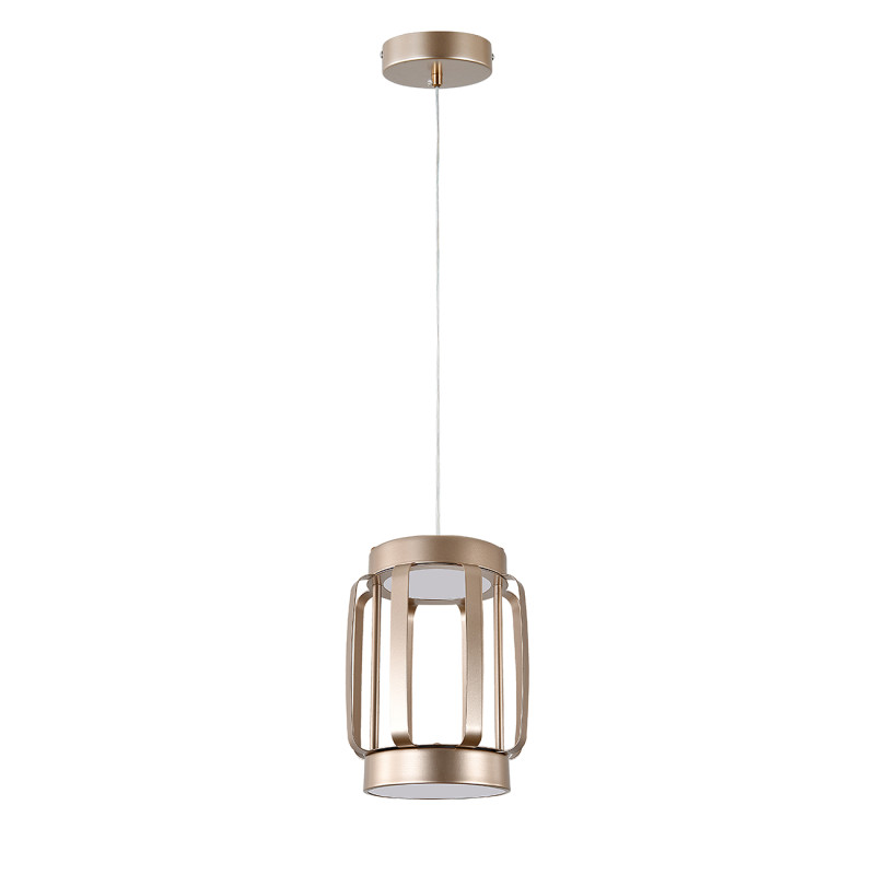 Подвесной светильник 15*15*150 см, LED, 24W, 3000К-6000K, Indigo CAPSULA V000154L золотой, 14027/2P Gold