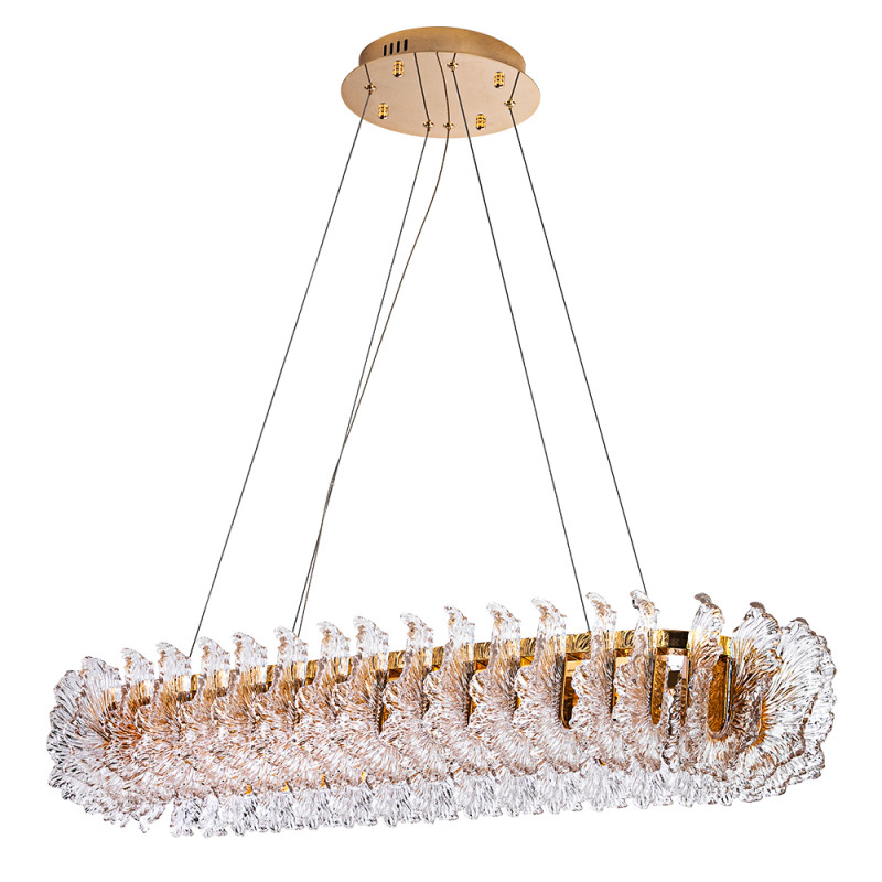 Люстра 100*33*18 см, 1*LED*53W 4000K Divinare Anna 1138/01 SP-130 золото