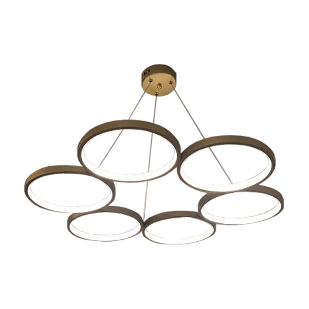 Люстра 75*75*106 см, 6*LED*48W, 3000K Gerhort G61289/6GD, Золото