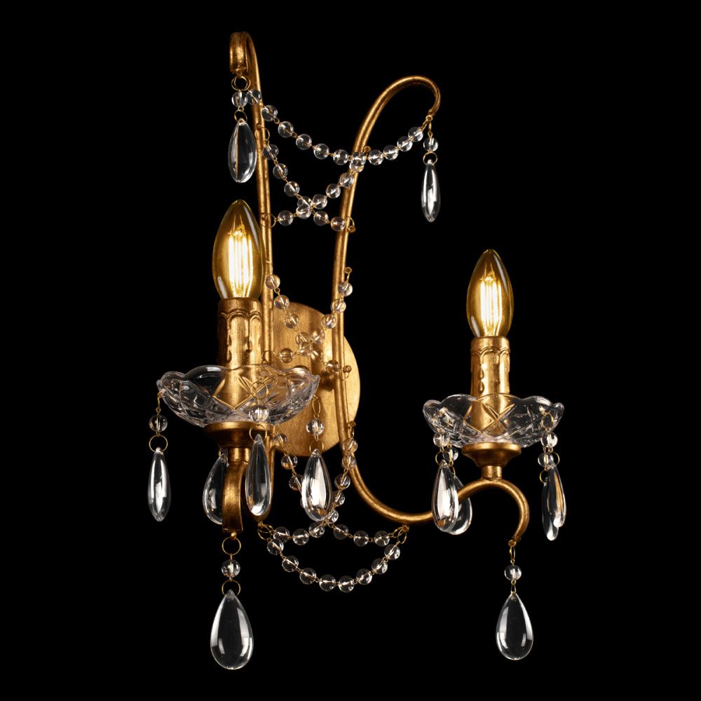 Бра 38 см, Loft IT Foil 10430W, золото