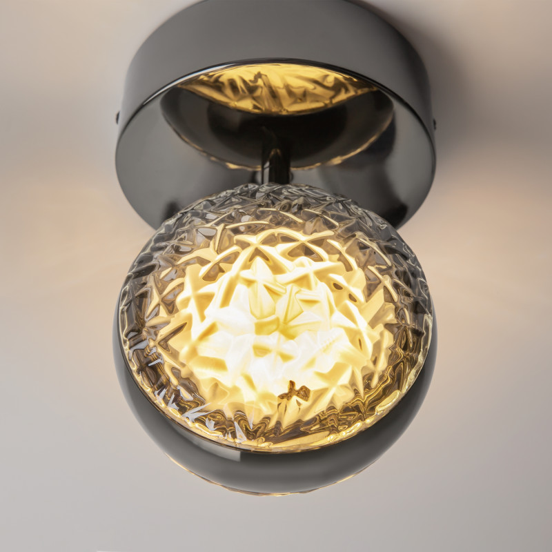 Бра 14*18,7*14 см, LED, 3000К, Maytoni Mind MOD299WL-L10BC3K черный