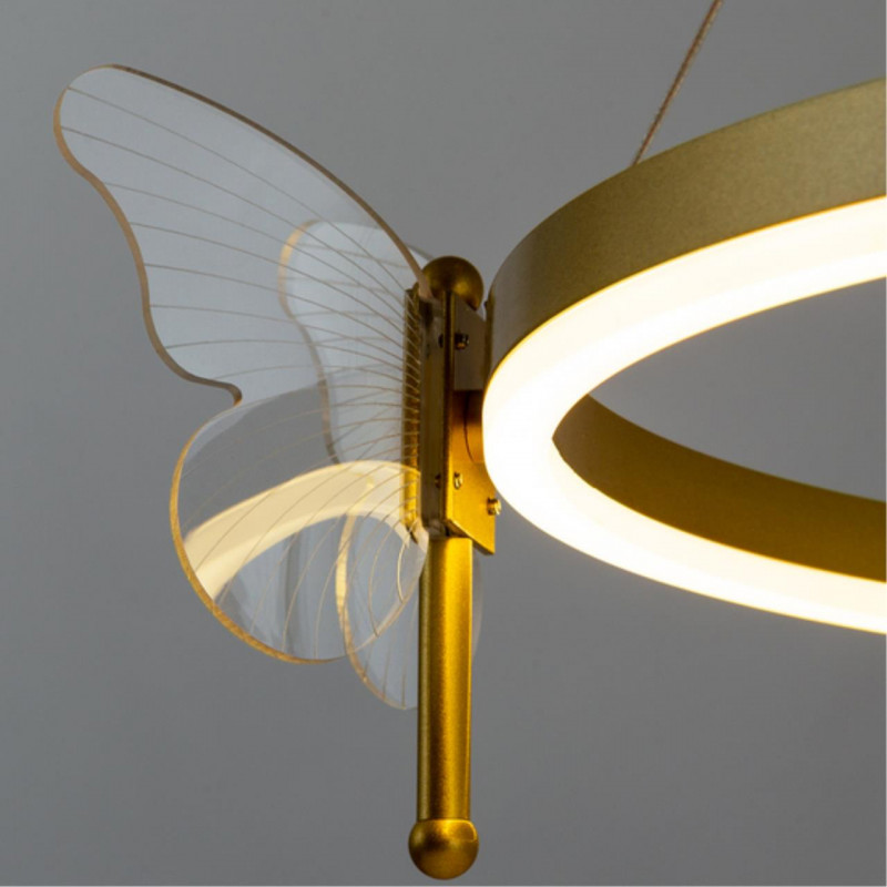 Люстра 50 см, 72W, 3000K-6000K  Arte Lamp A2187LM-1GO золото