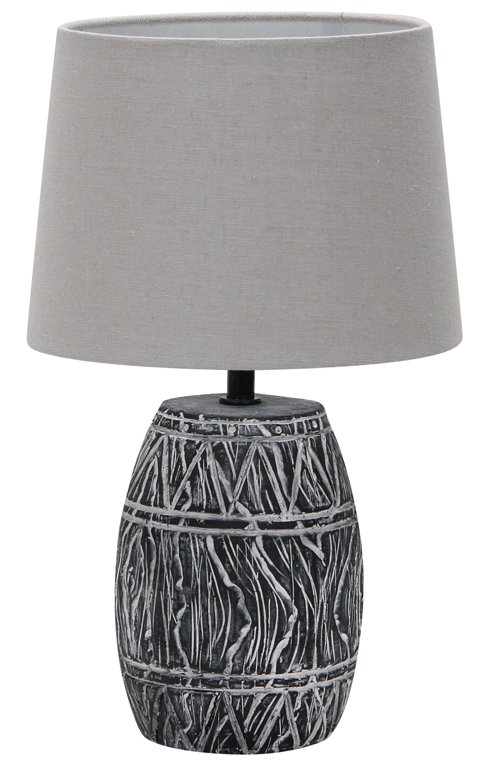 Настольная лампа 20*32 см, 1*E14*40W  Arte Lamp Grumium A4637LT-1GY серый